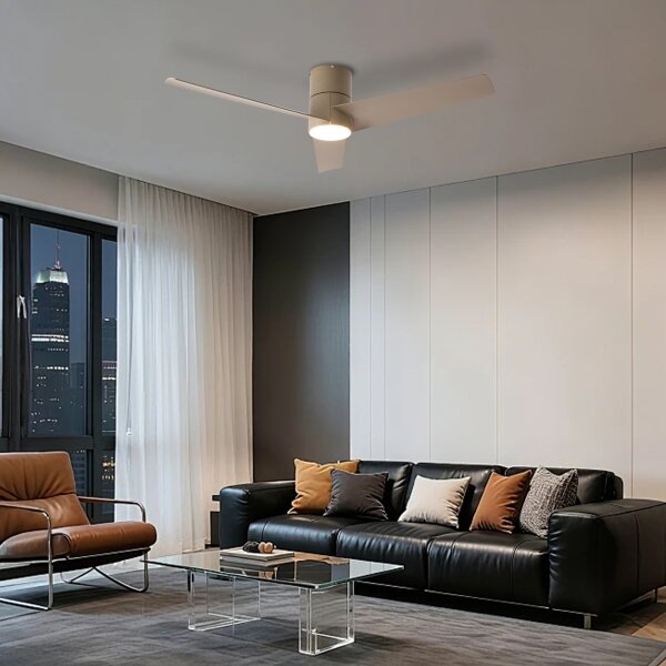 ZEVENTI - Ventilatore da soffitto LED BARROSA LED/18W/230V Wi-Fi Tuya + telecomando