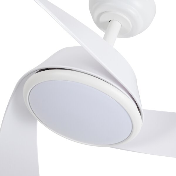 ZEVENTI - Ventilatore da soffitto LED AERYS LED/24W/230V Wi-Fi Tuya bianco + telecomando