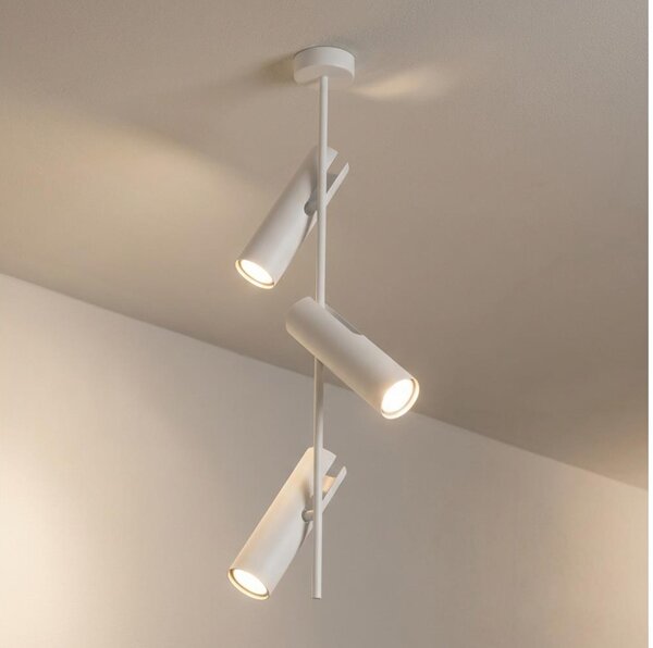 Brilagi - Lampadario a stelo BRANCH 3xGU10/30W/230V bianco