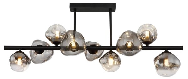 Globo 56149-9D - Lampadario su asta VELORA 9xG9/5W/230V 33x87 cm