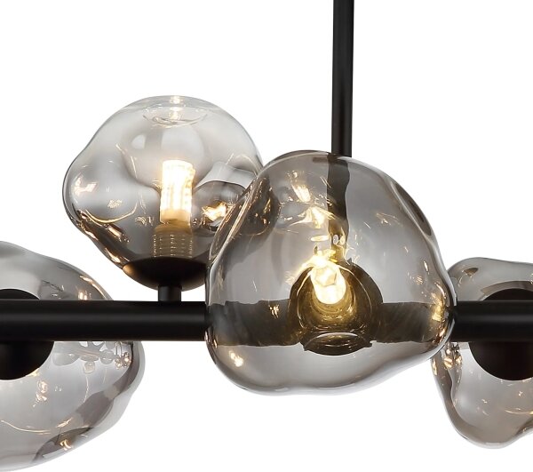 Globo 56149-9D - Lampadario su asta VELORA 9xG9/5W/230V 33x87 cm