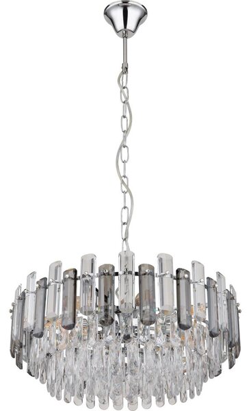 Globo 63109H - Lampadario a catena ORGINA 12xE14/40W/230V
