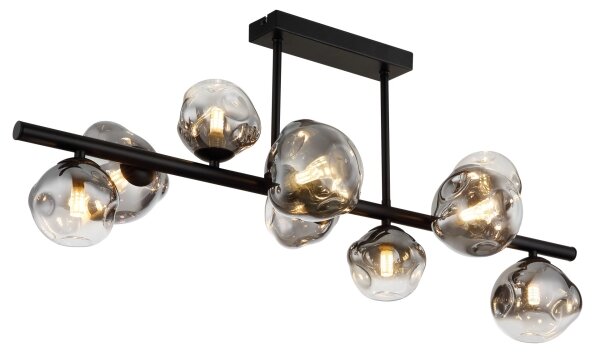 Globo 56149-9D - Lampadario su asta VELORA 9xG9/5W/230V 33x87 cm