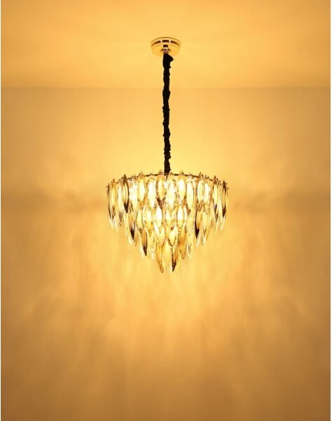 Globo 64136H - Lampadario a sospensione con cavo ELINORA 12xE14/40W/230V