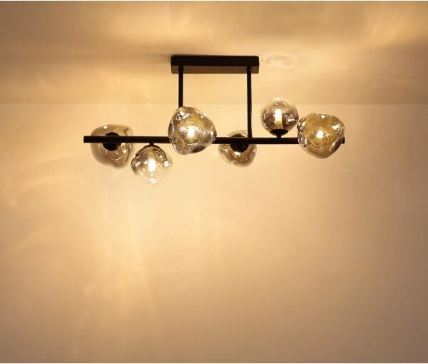 Globo 56149-6D - Lampadario a stelo VELORA 6xG9/5W/230V 27x67 cm