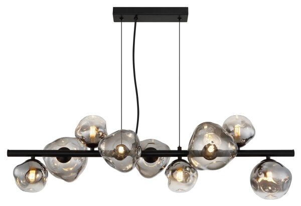 Globo 56149-9H - Lampadario a sospensione con cavo VELORA 9xG9/5W/230V