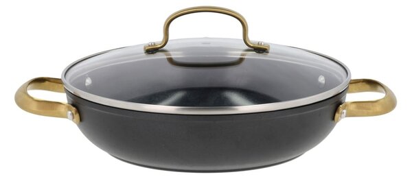 Pentola in alluminio con coperchio incluso/con superficie antiaderente adatta all'induzione 2,6 l – Holm