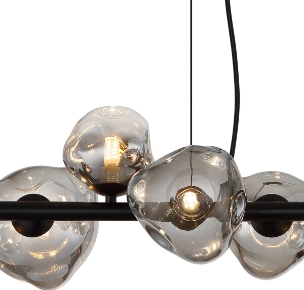 Globo 56149-9H - Lampadario a sospensione con cavo VELORA 9xG9/5W/230V
