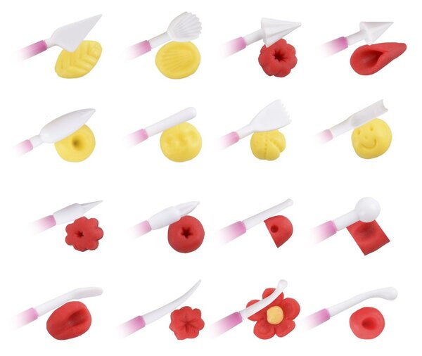 Accessori per modellare da pasticceria 16 pz – Orion