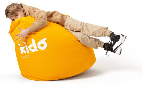 Pouf per bambini Kido by Diablo: giallo