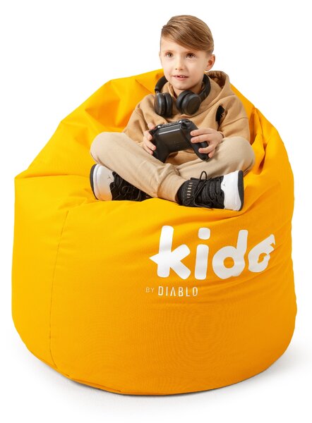 Pouf per bambini Kido by Diablo: giallo