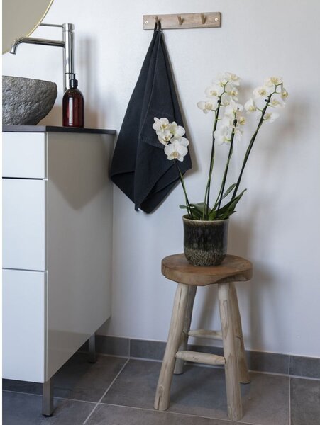 Sgabello in teak con 4 gambe , ø 30 cm Badia - House Nordic