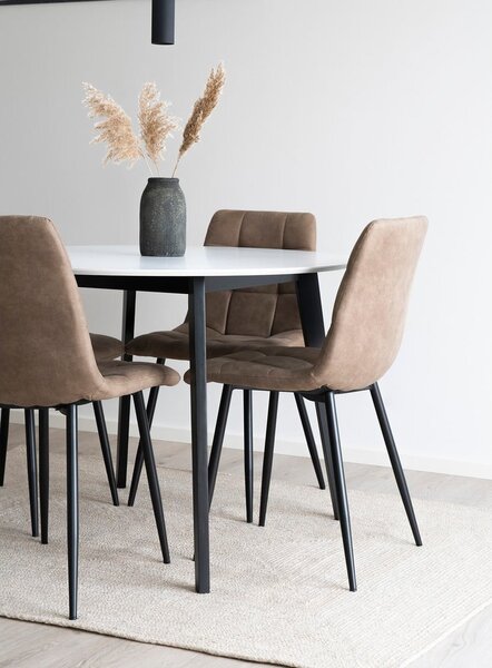 Sedie da pranzo in set marrone chiaro 2 pz Moseby – Bonami Essentials