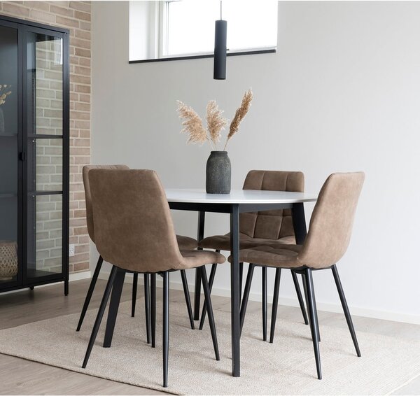 Sedie da pranzo in set marrone chiaro 2 pz Moseby – Bonami Essentials