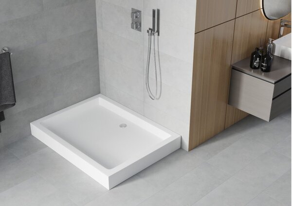 Mexen Rio piatto doccia rettangolare 100 x 80 cm, bianco - 45108010