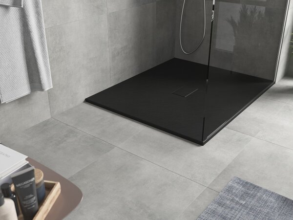 Mexen Hugo piatto doccia rettangolare SMC 110 x 100 cm, nero - 42701011