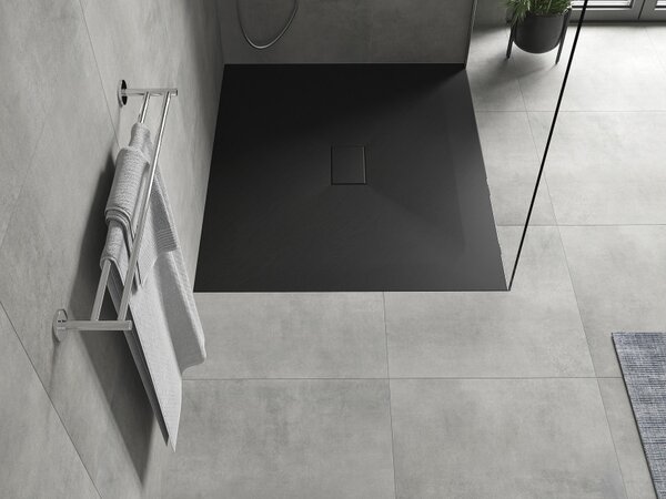 Mexen Hugo piatto doccia rettangolare SMC 110 x 100 cm, nero - 42701011
