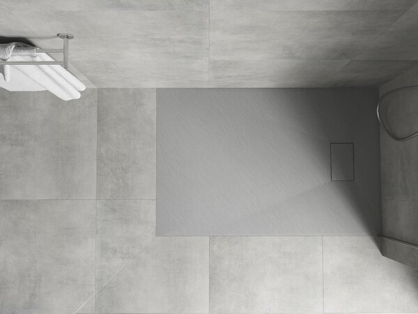 Mexen Hugo piatto doccia rettangolare SMC 100 x 70 cm, grigio - 42617010