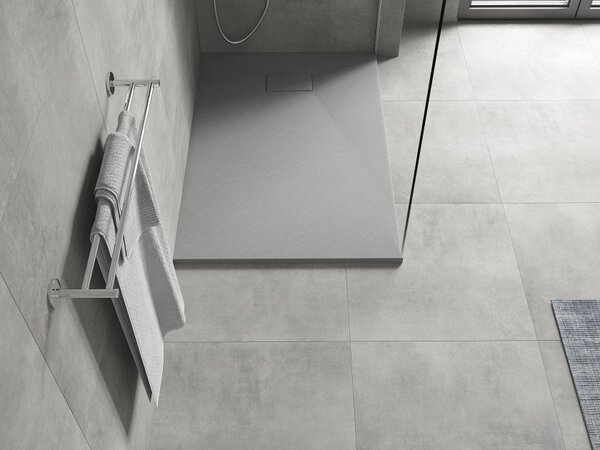 Mexen Hugo piatto doccia rettangolare SMC 100 x 70 cm, grigio - 42617010
