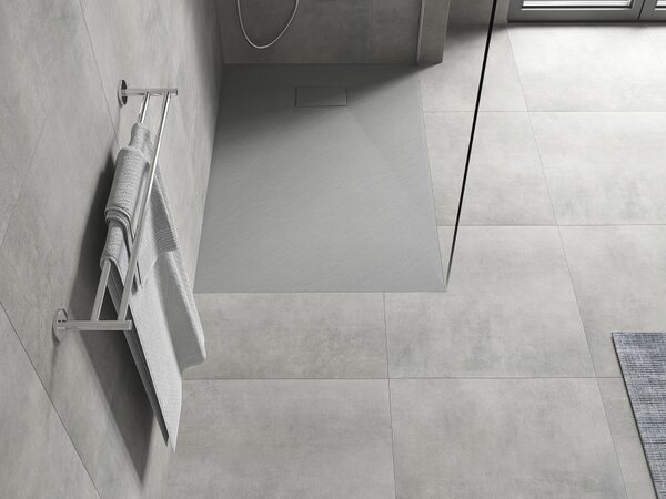 Mexen Hugo piatto doccia rettangolare SMC 100 x 70 cm, grigio - 42617010