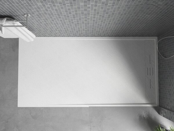 Mexen Amon piatto doccia rettangolare SMC 140 x 70 cm, bianco - 4F107014