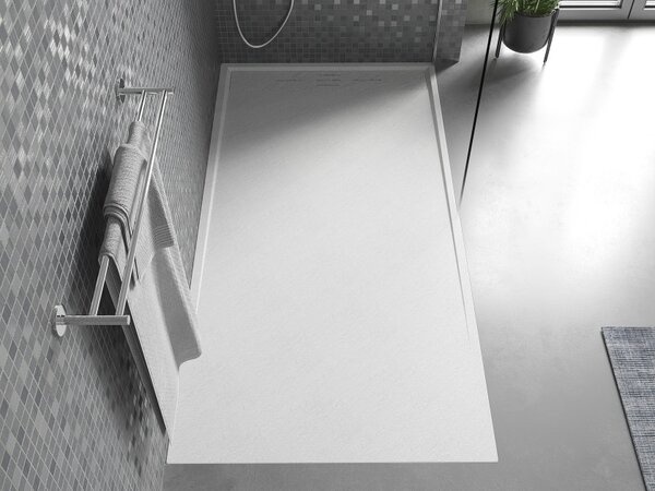 Mexen Amon piatto doccia rettangolare SMC 140 x 70 cm, bianco - 4F107014