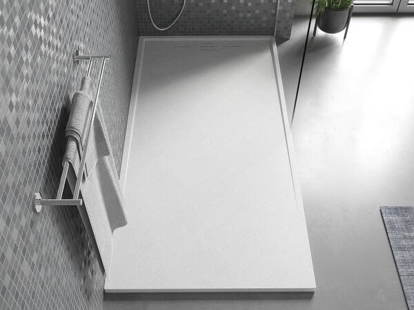 Mexen Amon piatto doccia rettangolare SMC 140 x 70 cm, bianco - 4F107014