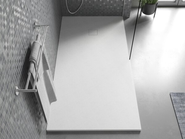 Mexen Bert piatto doccia rettangolare SMC 160 x 70 cm, bianco - 4K107016