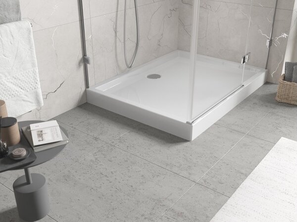 Mexen Flow+ piatto doccia rettangolare 90 x 70 cm, bianco lucido - 46R107090H