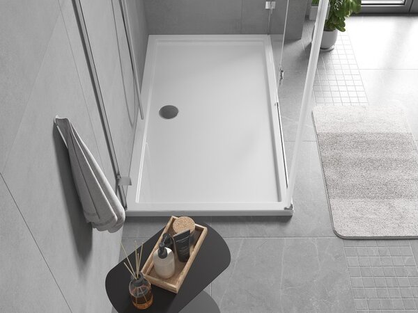 Mexen Flow piatto doccia rettangolare slim 160 x 100 cm, bianco lucido - 46R101016