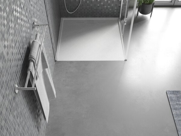 Mexen Amon piatto doccia quadrato SMC 90 x 90 cm, bianco - 4F109090