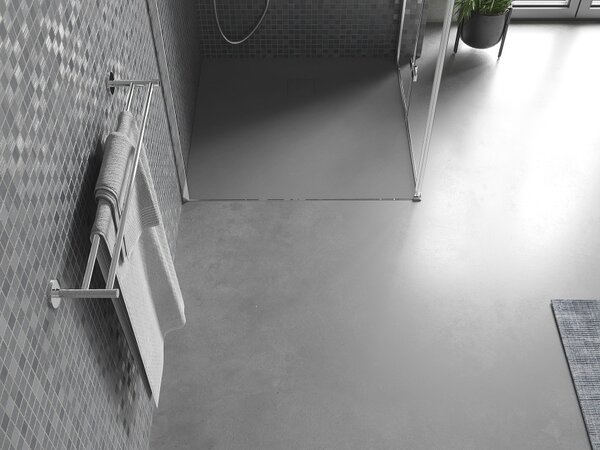 Mexen Bert piatto doccia quadrato SMC 80 x 80 cm, grigio - 4K618080