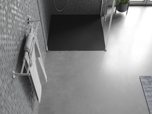 Mexen Bert piatto doccia quadrato SMC 90 x 90 cm, nero - 4K709090