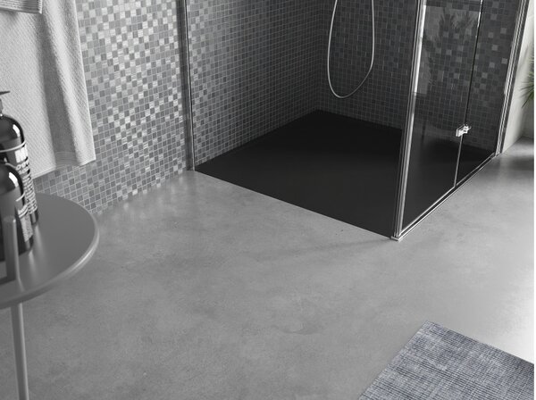 Mexen Amon piatto doccia quadrato SMC 100 x 100 cm, nero - 4F701010