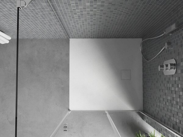 Mexen Bert piatto doccia quadrato SMC 80 x 80 cm, bianco - 4K108080