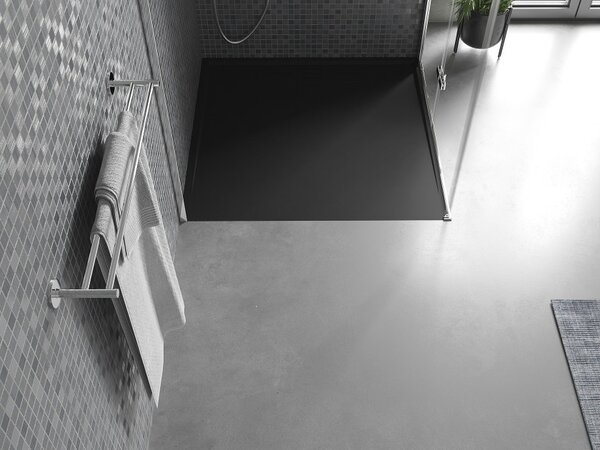 Mexen Amon piatto doccia quadrato SMC 100 x 100 cm, nero - 4F701010
