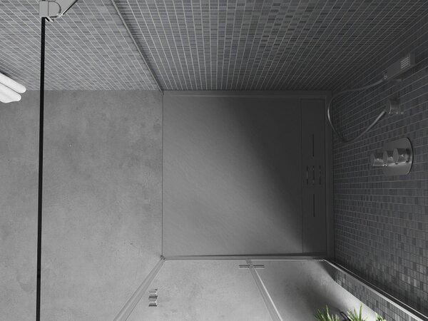 Mexen Amon piatto doccia quadrato SMC 90 x 90 cm, grigio - 4F619090