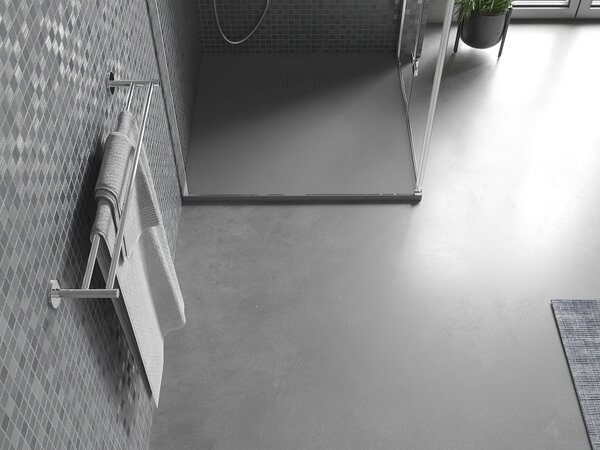Mexen Bert piatto doccia quadrato SMC 80 x 80 cm, grigio - 4K618080