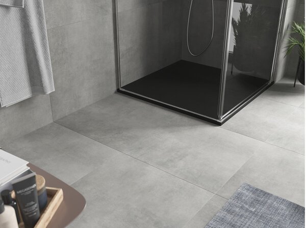 Mexen Hugo piatto doccia quadrato SMC 90 x 90 cm, nero - 42709090