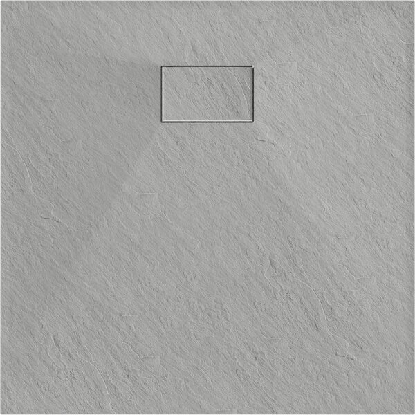 Mexen Hugo piatto doccia quadrato SMC 80 x 80 cm, grigio - 42618080