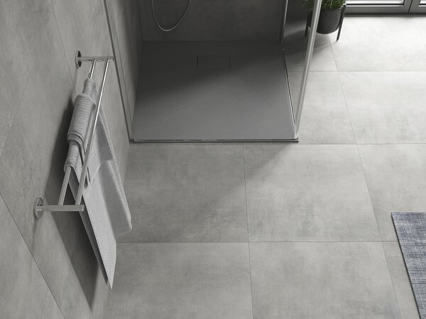 Mexen Hugo piatto doccia quadrato SMC 80 x 80 cm, grigio - 42618080