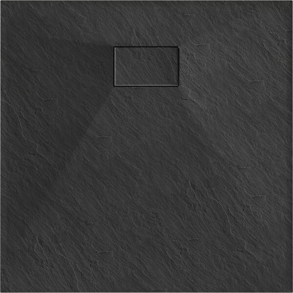 Mexen Hugo piatto doccia quadrato SMC 90 x 90 cm, nero - 42709090