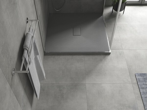 Mexen Hugo piatto doccia quadrato SMC 100 x 100 cm, grigio - 42611010