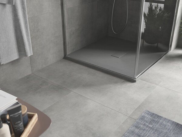Mexen Hugo piatto doccia quadrato SMC 100 x 100 cm, grigio - 42611010