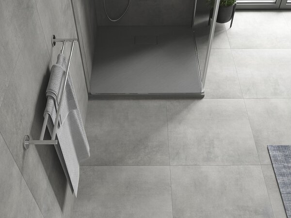 Mexen Hugo piatto doccia quadrato SMC 80 x 80 cm, grigio - 42618080