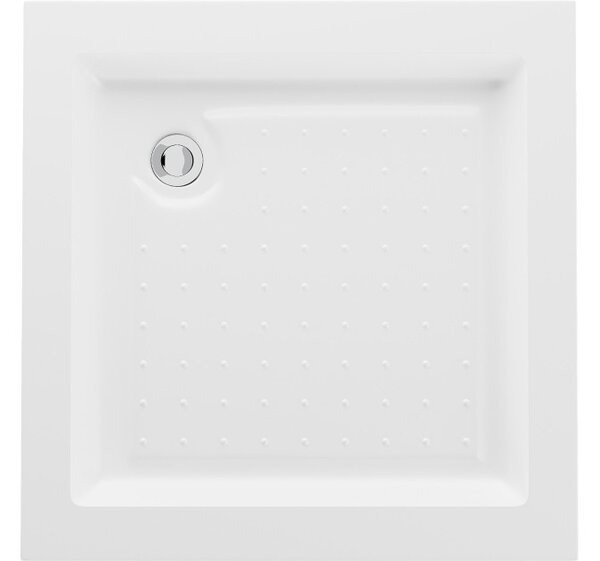Mexen Rio piatto doccia quadrato 80 x 80 cm, bianco - 45108080
