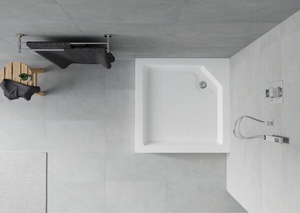 Mexen Rio piatto doccia quadrato 90 x 90 cm, bianco - 45109090