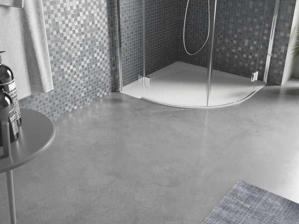 Mexen Bert piatto doccia semicircolare SMC 80 x 80 cm, bianco - 4KR108080