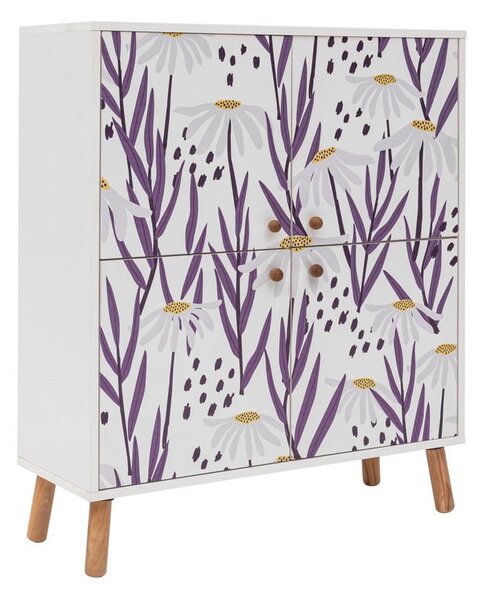 Mobiletto bianco 95x111 cm Multilux - Kalune Design