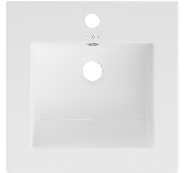 Mexen Atena lavabo da incasso 41 x 41 cm, bianco - 25014100